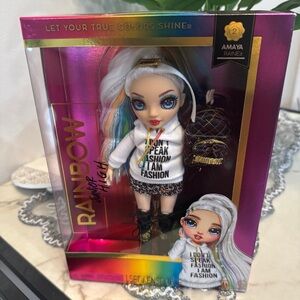 Rainbow High Jr High Series 2 Amaya Raine 9 In Fashion Doll Accessories Toy